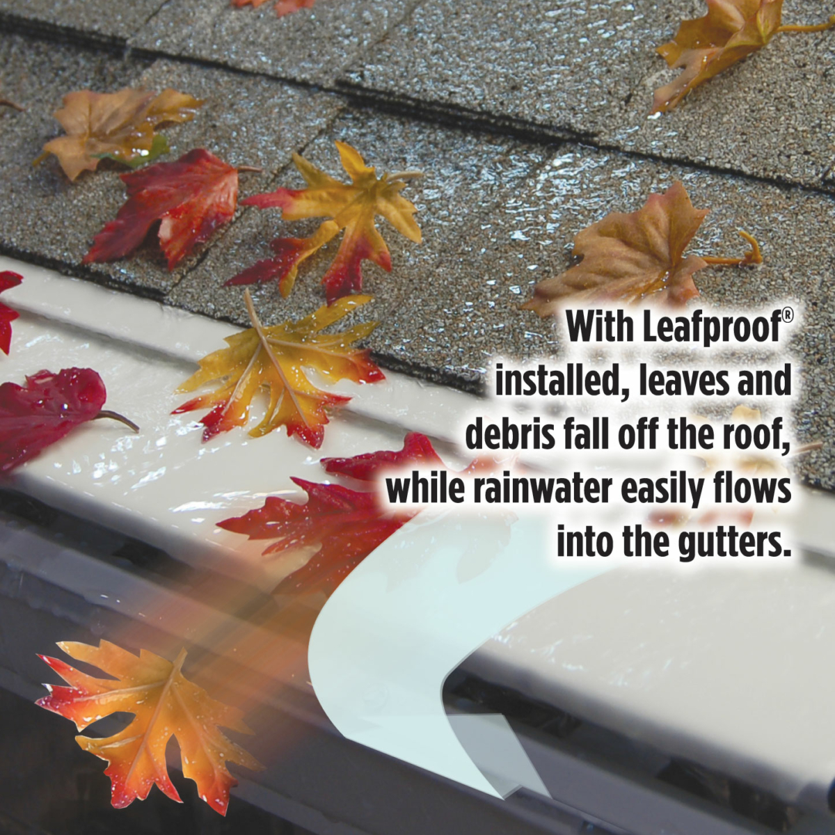 Leafproof Gutter Protection.