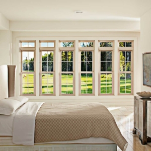 Double hung windows installed for a house in Cedar Rapids, IA